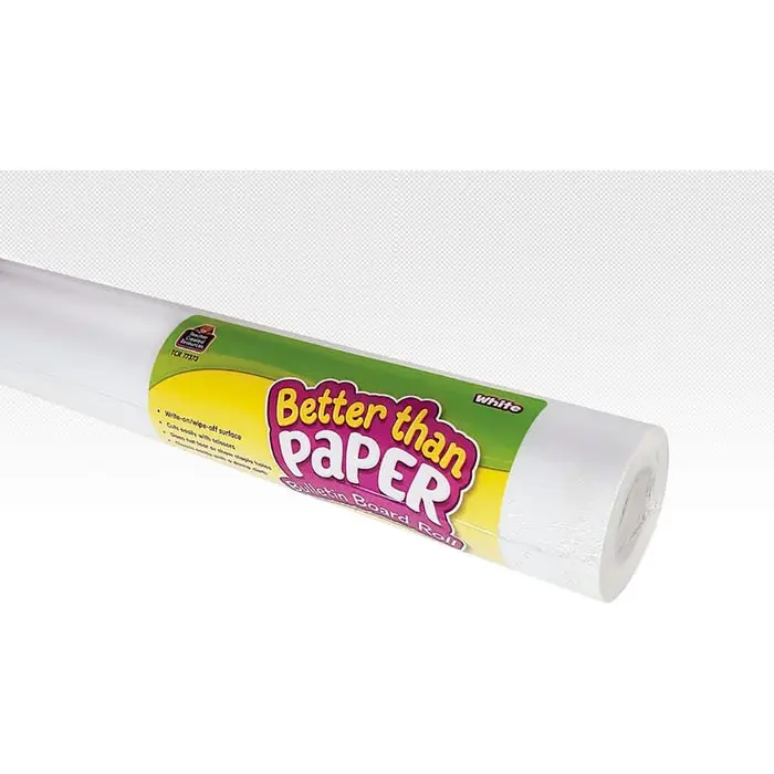 Teacher Created Resources Better Than Paper Bulletin Board Roll, White Brand New